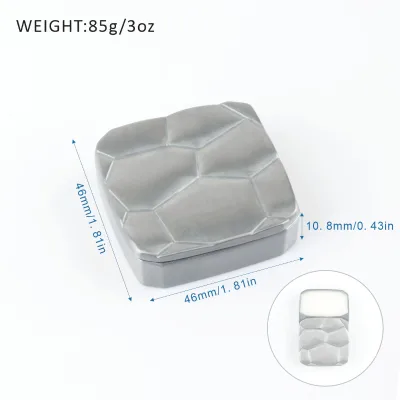 Solid Perfume Box with Lid Fragrance Container Empty Solid Perfume Box
