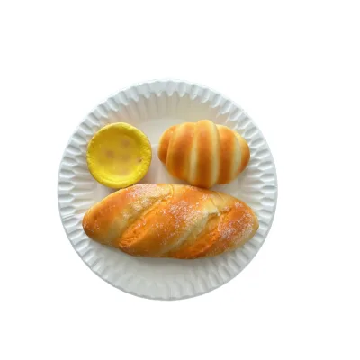 New Design Wholesale Disposable Paper Pates Disposable Dinner Food Cake Paper Trays