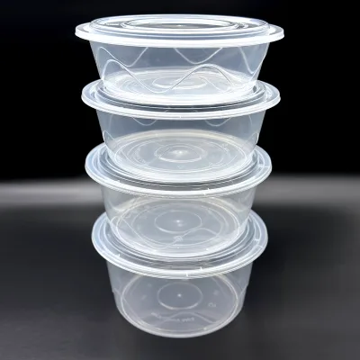 Hard Take Away Container Take Away Food Container 1000ml Portable Microwave Lunch Box