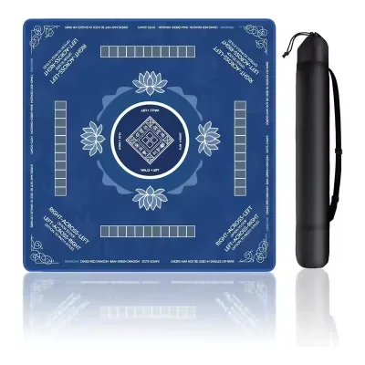 Bulk Eco Friendly Natural Rubber Poker Mat Non Toxic PVC Free Anti Slip 2mm Closed Cell Surface Prevents Stains
