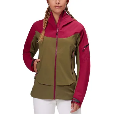 Eco-Friendly Polyester Fully Seam Sealed Waterproof Jacket Womens European Waterproof Jackets