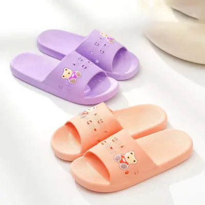 Lightweight and Breathable Indoor Slippers for Summer and Spring Waterproof Non-Slip with Round Toe-Fashion Trend