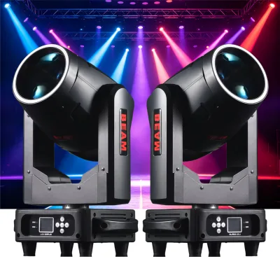 Professional 295w Moving Head Beam Light for Wedding Dj Disco & Warehouse Stage Dmx512 Control With Halo Luz De Cabezas Mviles