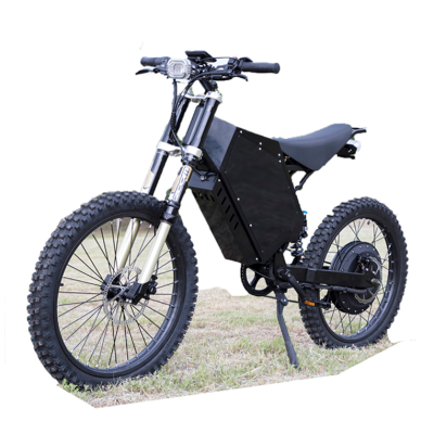 5000w 72V 40 Mph Top Speed  Steel Frame Motor Ebike