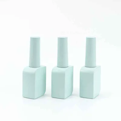 Customizable 11ml Glass Nail Polish Bottle with Lid Brush Private Logo & Custom Colors Excellent Glass Packaging for Nail Polish