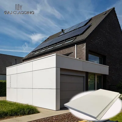 Pre-Designed Modern Style Color-Rich & UV-Protected Cement Boards Perforated for Superior Architectural Appeal in Villas