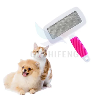 Anti Static Pet Grooming Comb Dogs Hair Comb Pet Brush Dog Cat Grooming Deshedding Comb for Small Middle Large Dog Cat