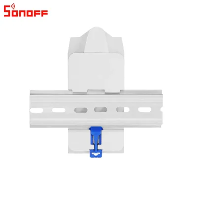 Itead for DR DIN Rail Tray Mounted Adjustable Holder Fire-retardant ABS Supports Most for RFR2 RFR3 POWR2 TH10/16 Dual