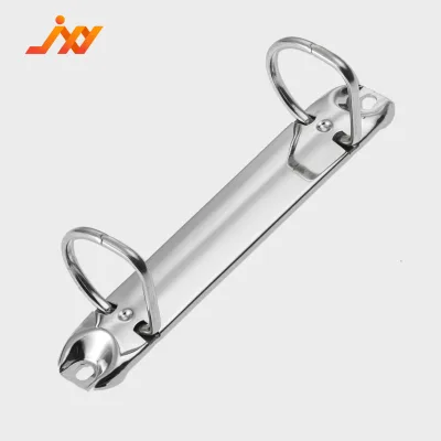 Hot Sale Stationery Accessory A4 Brass 2 Ring Paper File Clips Ring Mechanism