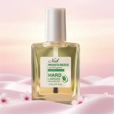Private Label Huile Cuticle Oil Hydratante Nail Growth Strengthener Nail Art Treatment Customized Logo Vitamin E Almond 17ml