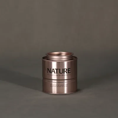 RTS Fast Delivery Luxury Tea Jar Tin Cans Box Packaging Colorful Loose Tea Metal Tin Cans Container Canister Airtight
