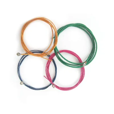 Good Quality Instrument Accessories Electric Bass Steel 4 Strings Electric Bass Colored Strings