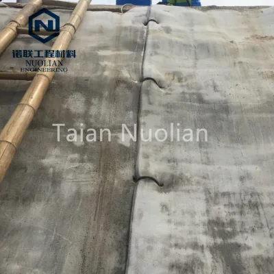 Nuolian 6-15mm Rapid Hardening Cement Blanket, Anti-seepage Lining Material for Channel, Pond and Slope Protection