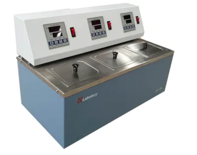 China Thermostatic Water Bath 4 Positions for Lab Use 3 Holes 3 Temperature LCD 100C 800w
