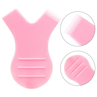 10pcs/bag Reuseable Plastic Eyelash Brush Cleaning Y Shape Grafted lashes Mascara Brushes Eyelash Extension women Makeup Tools
