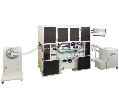 Roll to roll CCD regulation die cutting machine