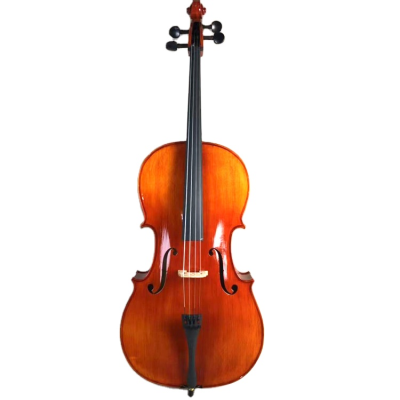 The High Quality Low Price Sales Factory Direct Sales Bright Yellow Patterned Handmade Cello Grading Practice Solo Cello