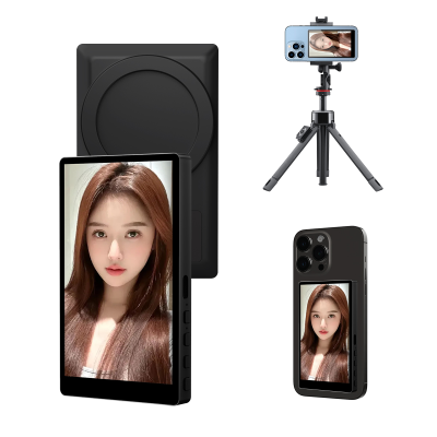 Selfie Display Screen a Must-have for Content Creators Magnetic Rear Camera Display Suitable for Selfies, Vlog, Live Broadcast