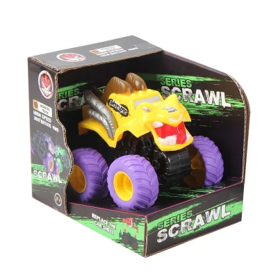 Hot Selling Die Cast Plastic 4WD Mini Climbing Car Vehicle Toy for Children's Puzzle Fun