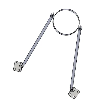 Factory Supply Wall Bracket Fireplace Wood Stove Stainless Steel Eexhaust Chimney Pipe 15