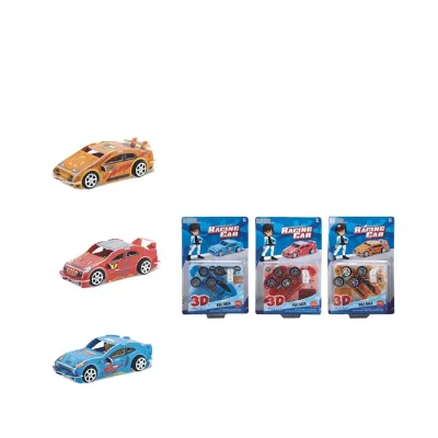 DIY Toy Pull Back Racing Car 3d Foam Puzzle
