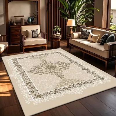 soft plush low pile fur washable area carpet crystal velvet living room carpet for living room