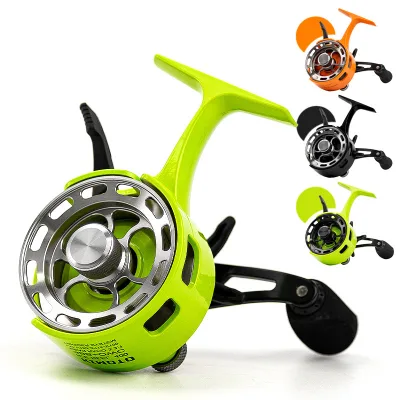 For Left Hand 3+1BB Gear Ratio 3.2:1 PA66 Nylon Reel Body Fly Fishing River/Stream Raft & Ice Fishing Reel