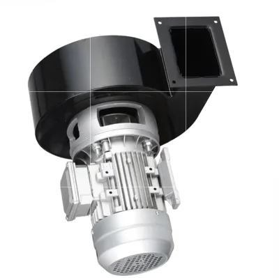 Customized Heavy-Duty Industrial Ventilation Exhaust Fan Df Series Centrifugal Blower Carbon Steel Stainless Steel Copper Motor