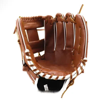 High Quality Professional Cowhide Youth Leather Baseball Softball Gloves Antiskid Customizable Factory Direct Wholesale Mitts