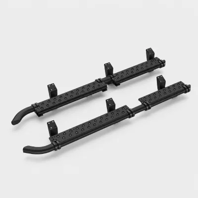 Running Board Side Step for BJ40e EV 4x4 Off Road Black Steel Rock Slider Pedal OEM Custom Running Board
