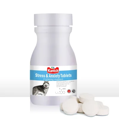 Customize Calming Tablets Helps with Dog Anxiety Separation Barking and Stress Relief