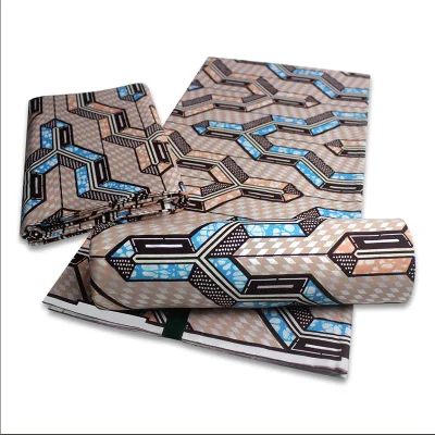 New Wax Fabrics Ankara Fabric African Wax Gold Wax Prints