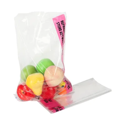 Manufacturer Custom Printed Transparent 3 Side Seal Packaging Bag Food Plastic Opp Self-Adhesive Bag
