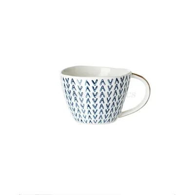 custom Nordic Japanese vintage ceramic mug breakfast cereal home couple large coffee cup drink mug