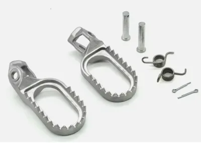 GAS GAS MC 250 - 450 24 - 25 Steel Pegs KTM SX125 HUSQVARNA FC250 TC250
