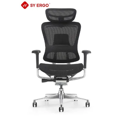 Ergonomic Mesh High Back Office Chair with 5D Adjustable Headrest Modern Design for Executives