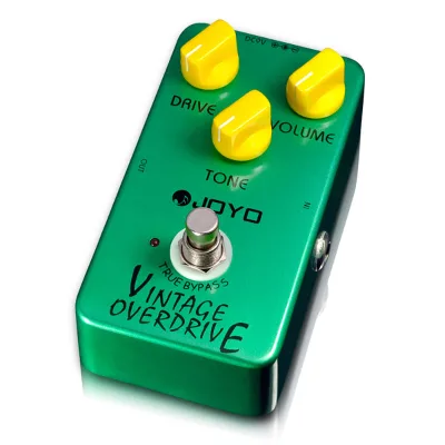 JOYO JF-01 Vintage Overdrive Pedal Classic Tube Screamer Overdrive Effect Electric Guitar Pedal True Bypass Guitar Accessories