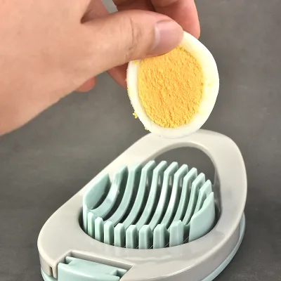 Stainless Steel Multi-purpose Egg Cutter Light and Convenient Creative Egg Slicer Egg Divider Kitchen Accessory