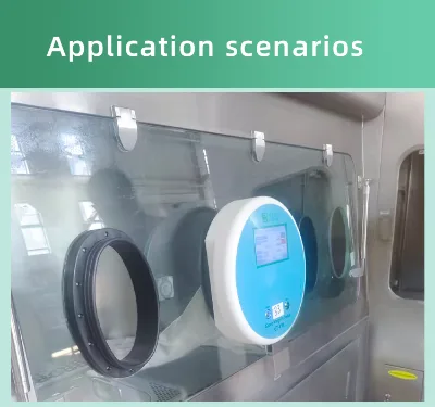 Self-checking Function Multi-device Networking Management Clean Area Isolator Glove Leak Detector