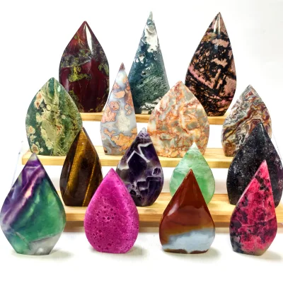 Support OEM/ODM Factory Price Natural Gemstone Spiritual Products Multi Material Ornament for Meditation