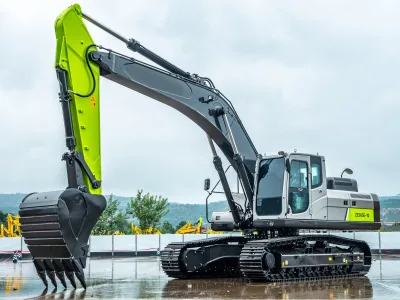 ZOOMLION ZE360E 36 Ton Crawler Excavator with PLC Motor Pump & Gearbox 1 Year Warranty High Efficiency Construction Equipment