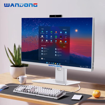 All-In-One Computer 23.8 Inch 12th 13th Gen Desktop Core I3 I5 I7 Computer Set All-in-one Pc Pc