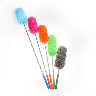 Anti-static Microfiber Dusting Duster, Extendable Cleaning Brush for Home Use, Ultra-fine Fiber Dust Mop with No Shedding
