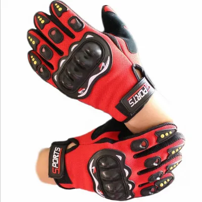 Full Finger Summer Cycling Motorcycle Half Finger Long Finger Cycling Gloves Hardcase Hand Guard Non-skid Motorcycle Gloves