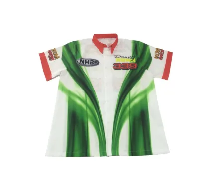 Mens Breathable Motorcycle off Road Racing Short Sleeve Polo Shirt
