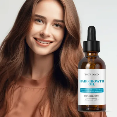 GMPC Coconut Biotin Natural Hair Serum Oil Wild Hair Growth Oil for Men Black Women Private Label