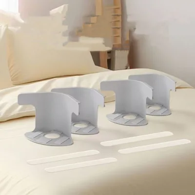 4PCS Adjustable Bed Sheet ClipsNon-slip Heavy Duty Bed Sheet Holder Anti-run Anti-Slip Sheet Holders