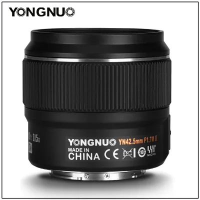 Yongnuo YN42.5mm F1.7 II STM 42.5MM Camera-Lens Second Generation Olympus M4/3 Port Micro Single Autofocus Lens