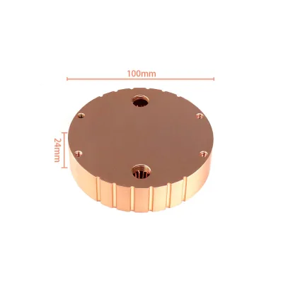 Good Thermal Conductivity Copper Heat Sink for Industrial Control Server Equipment