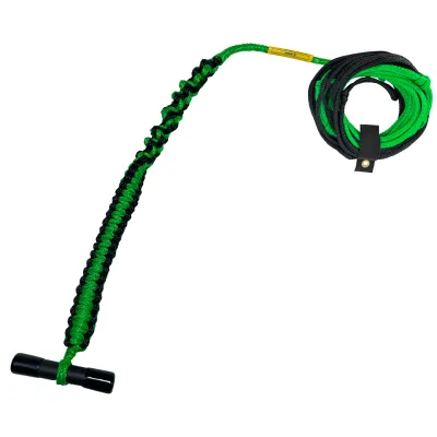 Unisex Factory Wholesale PE Braided Water Ski Safety Rope with EVA Handle Floater for Surfing Wakeboard Rope